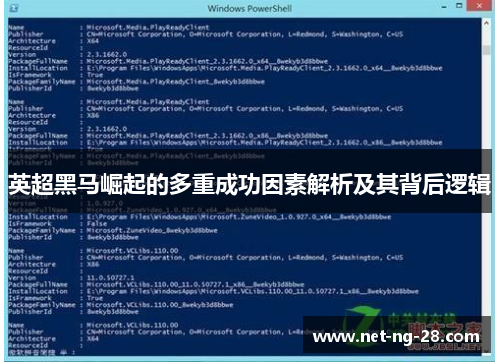 英超黑马崛起的多重成功因素解析及其背后逻辑